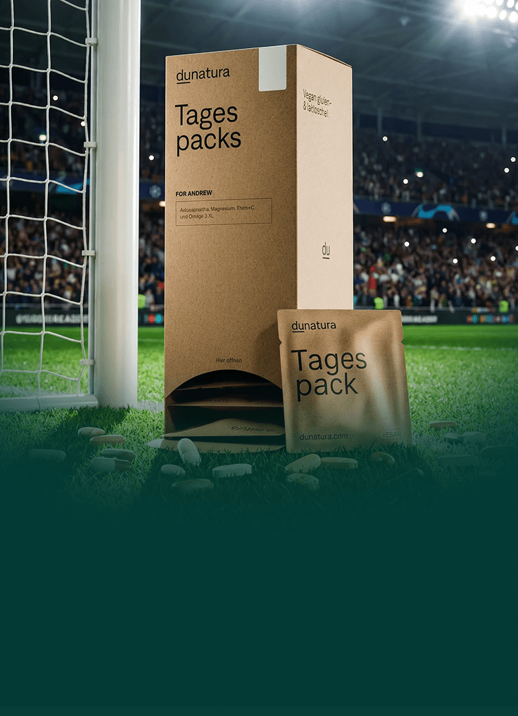 Dunatura Tagespacks im Stadion