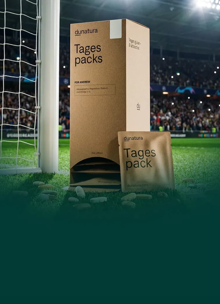 Dunatura Tagespacks im Stadion