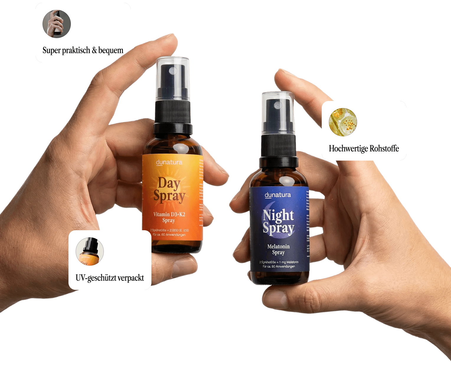 UV-geschützt verpackt