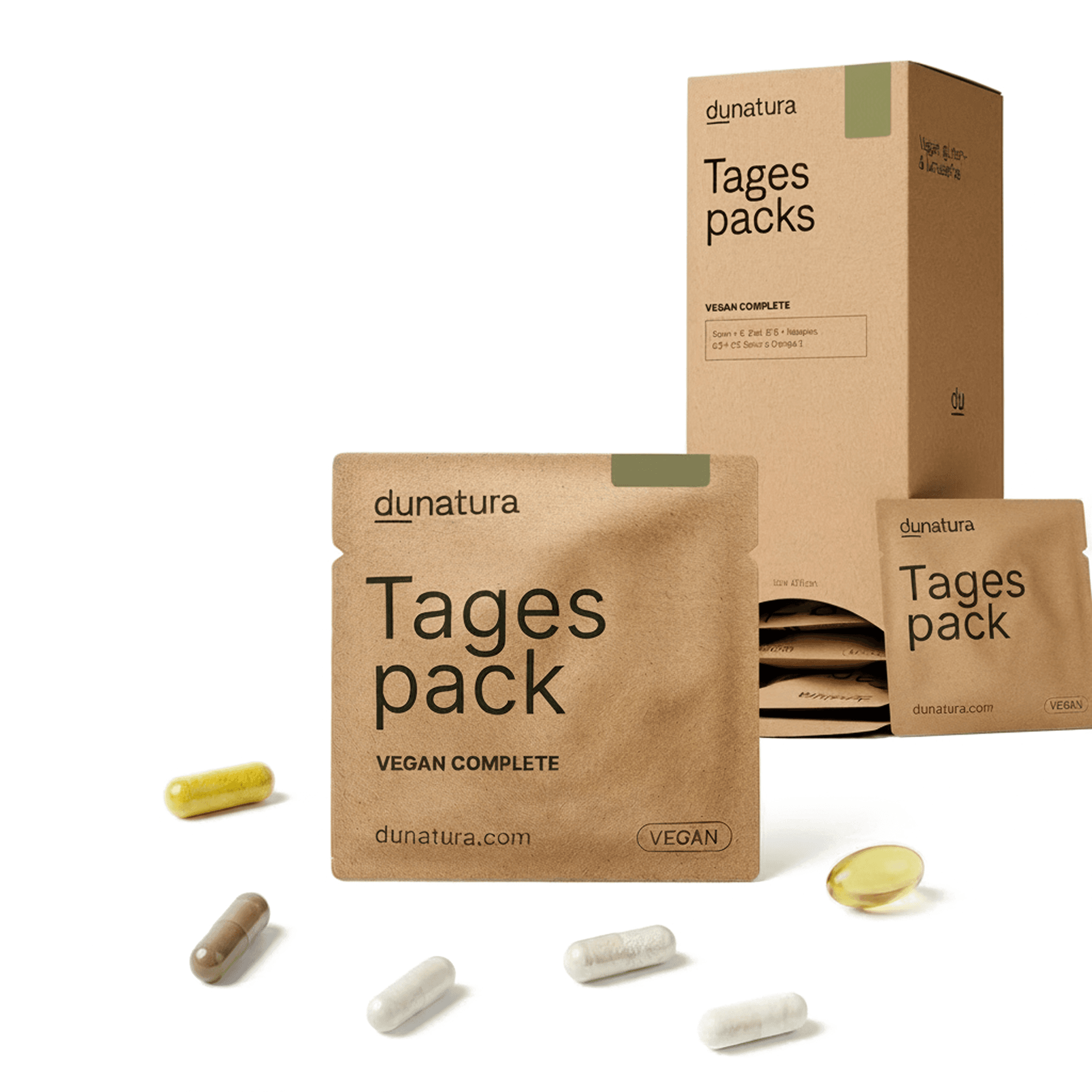 Vegan Complete Tagespacks
