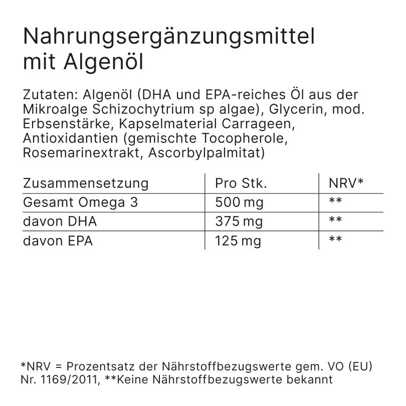 Omega 3 XL Dose