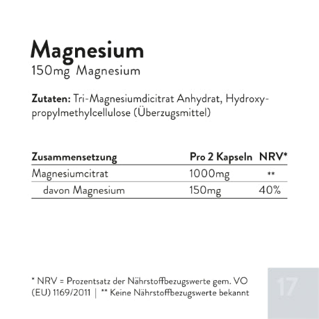 2x 500mg Tri-Magnesiumdicitrat